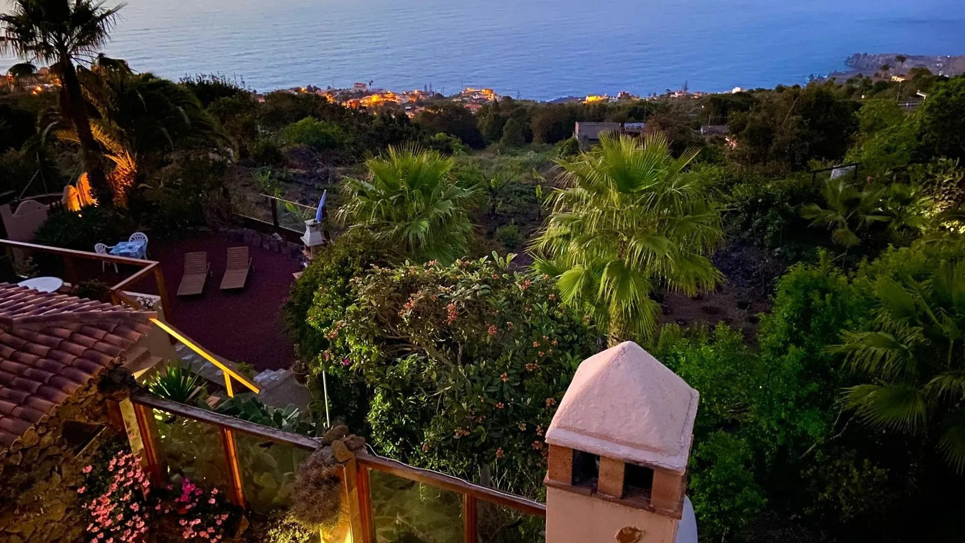 Finca Tenerife - Authentisches Kanarisches Haus Mit Traumblick, Tropischem Garten Und Sauna Icod De Los Vinos